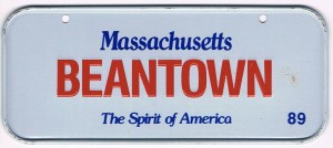 Massachusetts Bicycle License Plate 89