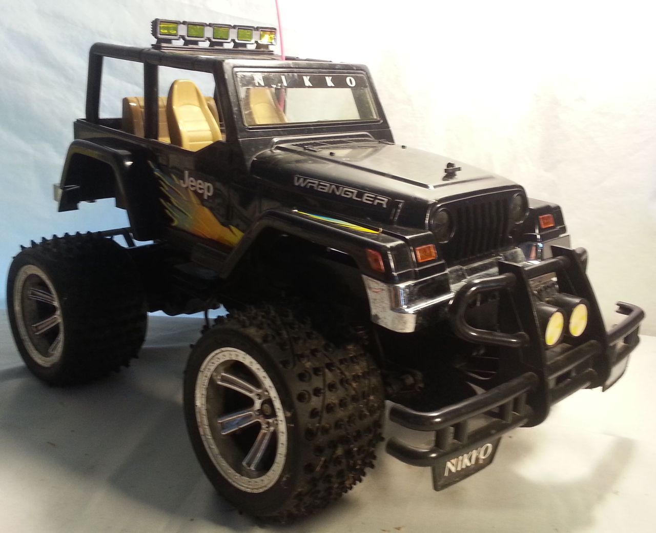 Nikko R/C Remote Controlled 1-18 Scale Off-Road Truck Jeep Wrangler Kids Toy