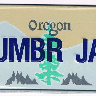 Oregon Bicycle License Plate 89