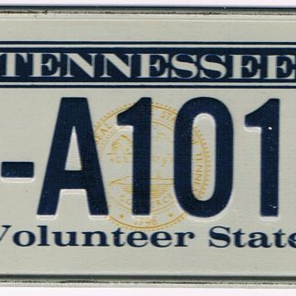 Tennessee Bicycle License Plate 1978