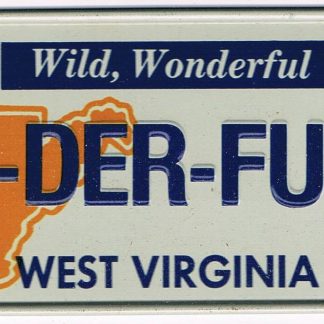 West Virginia Bicycle License Plate 89